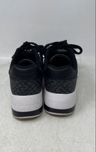 Load image into Gallery viewer, Guess Womens Varna Black White Leather Lace-Up Low Top Sneaker Shoes Size 7.5M
