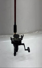 Load image into Gallery viewer, Casting Spinning Fishbonz Red Black Fishing Pole Rod And Reel Combo
