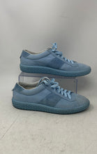 Load image into Gallery viewer, O.X.S. Womens Blue Suede Low Top Lace-Up Sneakers Shoes Size 8.5
