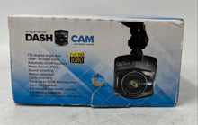 Load image into Gallery viewer, RoHS Compliant Black Full HD 1080p Car Dash Camera With Accessories Not Tested
