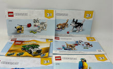 Load image into Gallery viewer, Lot Of 11 Pcs Assorted Lego Creator 3 In 1 Mixed Instruction Manuals For Age 3+
