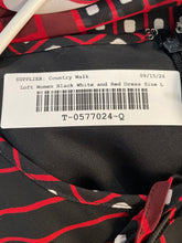 Load image into Gallery viewer, Loft Womens Multicolor Printed Long Sleeve Back Zip A-Line Dress Size L
