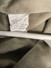 Load image into Gallery viewer, J.Crew Mens Beige Striped Cotton Regular Fit Long Sleeve Dress Shirt Size XL
