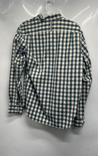 Load image into Gallery viewer, Banana Republic Mens Green White Gingham Cotton Camden Fit Button-Up Shirt Sz S
