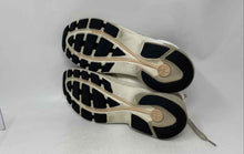 Load image into Gallery viewer, Authentic Tory Burch Womens Luck White Brown Trainer Shoes Size 10M Stained
