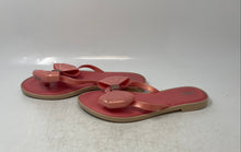 Load image into Gallery viewer, Melissa Womens Slim Pink Bow Open Toe Slip-On Flip Flop Sandals Size 9
