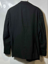 Load image into Gallery viewer, Calvin Klein Mens Black Slim Fit Notch Lapel Two-Button Blazer Jacket Size 46R
