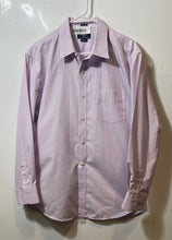 Load image into Gallery viewer, J.Crew Mens Purple Long Sleeve Collared Wrinkle Free Dress Shirt Size L 16-16.5
