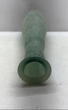 Load image into Gallery viewer, San Miguel Green Glass Wavy Collectible Home Decor Flower Vase
