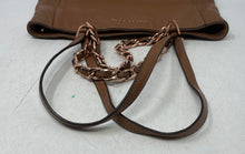Load image into Gallery viewer, Michael Kors Womens Brown Leather Inner Pockets Shoulder Handbag
