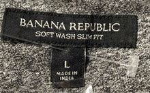 Load image into Gallery viewer, Banana Republic Mens Multicolor Plaid Soft Wash Slim Fit Button-Up Shirt Size L
