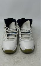 Load image into Gallery viewer, Nike Boys Air Jordan 11 Retro White Blue Lace-Up Sneakers Shoes Size 5.5Y
