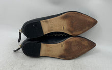 Load image into Gallery viewer, JLO Jennifer Lopez Womens Black Gold Studs Pointed Toe Strappy Flats Size 6M
