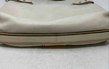 Load image into Gallery viewer, Coach Womens Cream Yellow Leather Inner Pockets Shoulder Hobo Bag

