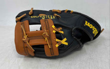 Load image into Gallery viewer, Wilson T-Ball Mini Pro Black Brown Leather 5 Finger Baseball Glove
