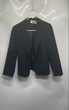 Load image into Gallery viewer, The Limited Womens Black Long Sleeve Notch Lapel Two-Button Blazer Size 4
