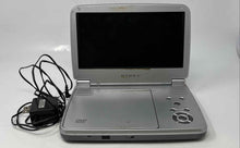 Load image into Gallery viewer, Dynex DX-PDVD9A Silver Portable DVD Video Player With Power Adapter Not Tested
