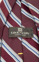 Load image into Gallery viewer, Givenchy Monsieur Mens Multicolor Striped Adjustable Long Formal Designer Tie
