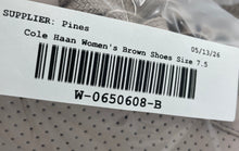 Load image into Gallery viewer, Cole Haan Womens Carrie W21647 Brown Leather Lace-Up Sneaker Shoes Size 7.5 B
