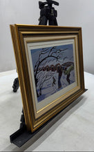 Load image into Gallery viewer, Aaron Brothers Wall Art Family Playing In The Snow Winter Landscape Print
