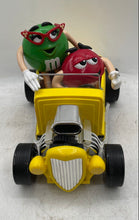 Load image into Gallery viewer, M&amp;M's Red And Green Yellow Collectible M&amp;M Hot-Rod Car Candy Dispenser
