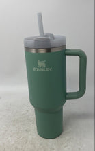 Load image into Gallery viewer, Stanley Quencher H2.O Flowstate Green Stainless Steel Tumbler 40 Oz. With Straw
