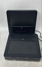Load image into Gallery viewer, GPX Model PD7719B Black Dual Screen Compact Portable DVD Player Not Tested
