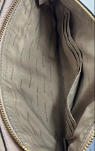 Load image into Gallery viewer, Michael Kors Womens Pink Pebbled Leather Double Zip Jet Set Crossbody Purse
