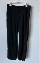 Load image into Gallery viewer, Banana Republic Womens Black Flat Front Pockets Straight Leg Dress Pants Size 10
