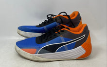 Load image into Gallery viewer, Puma Mens Fusion Nitro Team 377035-08 Blue Orange Sneakers Shoes Size 10.5
