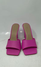 Load image into Gallery viewer, Aldo Womens Prisma Pink Open Toe Block Heel Slip-On Mule Sandals Size 8
