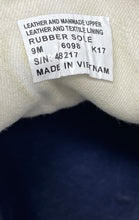 Load image into Gallery viewer, Authentic Tory Burch Womens Carter White Blue Leather Sneakers Shoes Size 9 M
