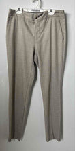 Load image into Gallery viewer, Zara Basic Womens Beige Printed Flat Front Slash Pocket Ankle Pants Size 4

