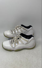 Load image into Gallery viewer, Nike Boys Air Jordan 11 Retro Low White Low Top Lace-Up Sneaker Shoes Size 6.5Y
