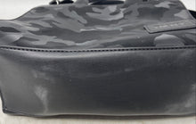 Load image into Gallery viewer, DKNY Womens Black Camo Print Detachable Strap Top Handle Tote Purse
