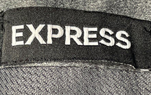 Load image into Gallery viewer, Express Mens Light Gray Flat Front Slash Pocket Dress Pants Size 34X32
