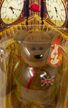 Load image into Gallery viewer, TY Teenie Beanie Babies Britannia The Bear Soft Toy 1997 Sealed Package
