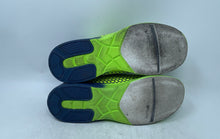 Load image into Gallery viewer, Pyramid Mens Path Lite Seamless Blue Green Lace-Up Sneaker Shoes Size 9.5
