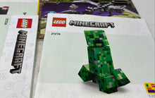 Load image into Gallery viewer, LEGO Minecraft Multicolor Instruction Manuals Books Lot Of 9 Pcs
