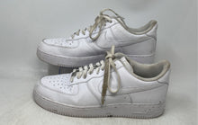 Load image into Gallery viewer, Nike Mens Air Force 1 White Lace-Up Low Top Sneaker Shoes Size 12.5 No Insole
