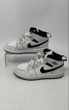 Load image into Gallery viewer, Nike Boys Air Jordan 1 Mid Gray White Lace-Up Mid Top Sneaker Shoes Size 13C

