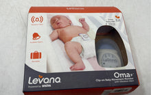 Load image into Gallery viewer, Levana Oma+ White Portable Clip-On Baby Movement Monitor With Box Not Tested
