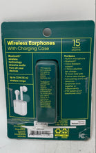 Load image into Gallery viewer, Onn Groove White Bluetooth Wireless Earphones With Charging Case Not Tested
