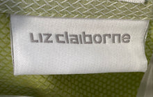 Load image into Gallery viewer, Liz Claiborne Womens Green Snake Print Long Sleeve Button-Up Shirt Size 8
