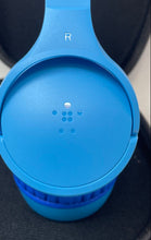 Load image into Gallery viewer, Belkin SoundForm Mini Blue Bluetooth Wireless Headphones For Kids With Case
