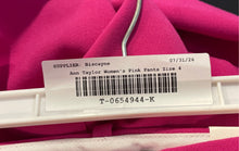 Load image into Gallery viewer, Ann Taylor Womens Pink Flat Front Slash Pocket Straight Leg Ankle Pants Size 4P
