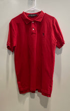 Load image into Gallery viewer, U.S. Polo Assn. Mens Red Cotton Short Sleeve Spread Collar Polo Shirt Size M
