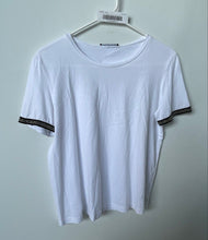 Load image into Gallery viewer, Zara Womens White Short Sleeve Round Neck Comfort Pullover T-Shirt Size S
