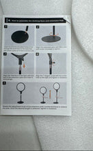 Load image into Gallery viewer, UBeesize Black 10 Inch Full-Screen Desktop Light With Phone Holder Not Tested
