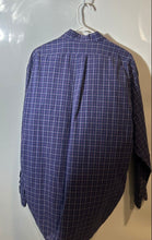Load image into Gallery viewer, Ralph Lauren Mens Blake Purple Plaid Print Long Sleeve Button-Up Shirt Size L
